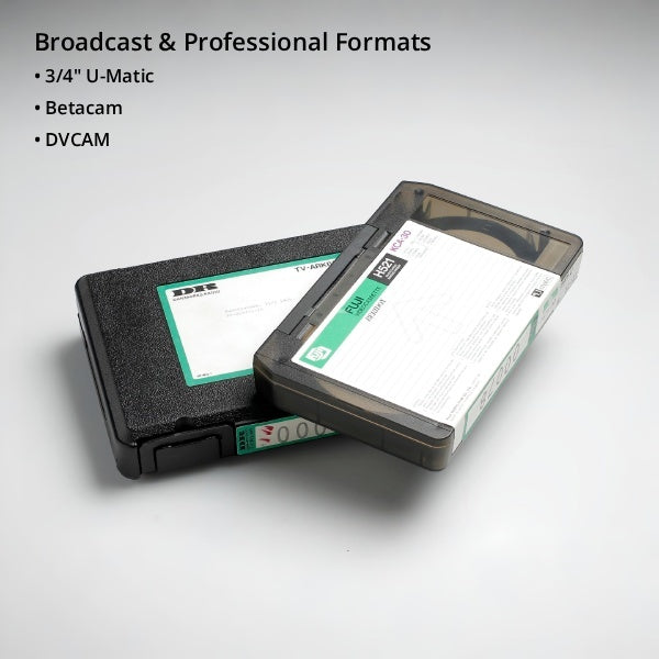 Broadcast & Pro Format Video Transfer